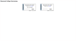 Desktop Screenshot of maaswaal.roosternet.nl